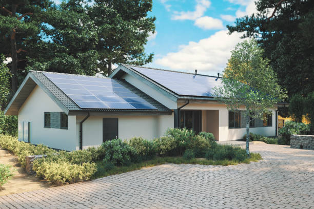 Impianto fotovoltaico su villa a Rimini